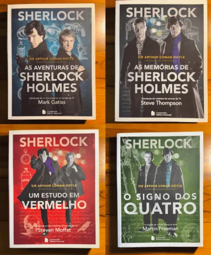 combo sherlock holmes (edição especial série da bbc)