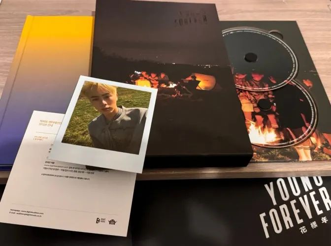 Álbum BTS Young Forever completo card + poster + 2 CDs + livro capa dura (kpop k-pop k pop