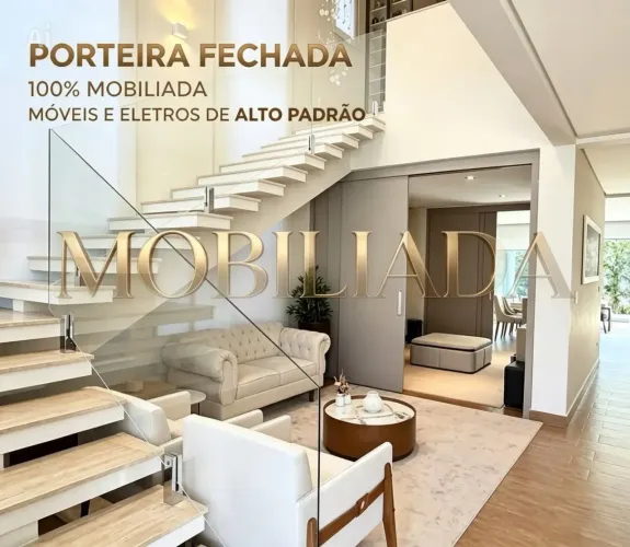 Casa de condomínio para venda possui 249 metros quadrados com 3 quartos