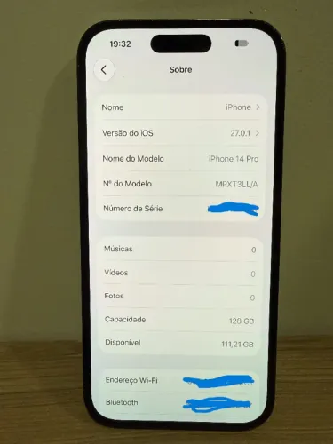 iPhone 14 Pro preto