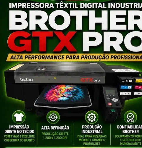 Impressora textil digital ind. GTX alta performance