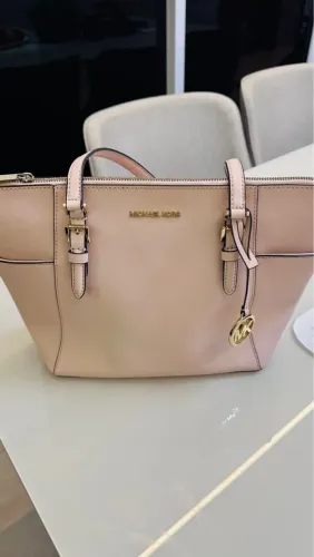Bolsa de ombro Michael kors rose