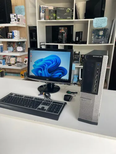 computador completo dell 990 core i5 2ªger/4gb memoria/500gb /tela 17 polegada garantia nf