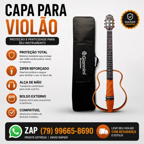 Capa para Violão Giannini Roadman - Novas