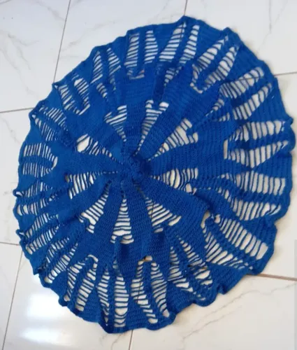 Toalhas de mesa crochê redonda 4/6 cadeiras