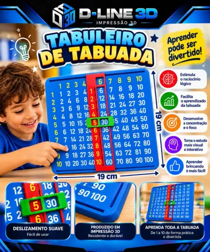 Tabuleiro de tabuadas 