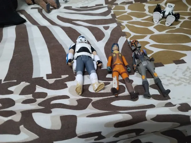 Star wars, peças pequenas
