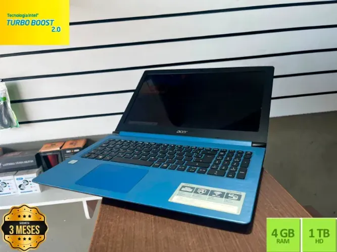 ÚLTIMA CHANCE!Notebook Acer Aspire 3 Core I5 8 Gr 8 GB/ SSD de 256)Hd 1 Tb - Oportunidade