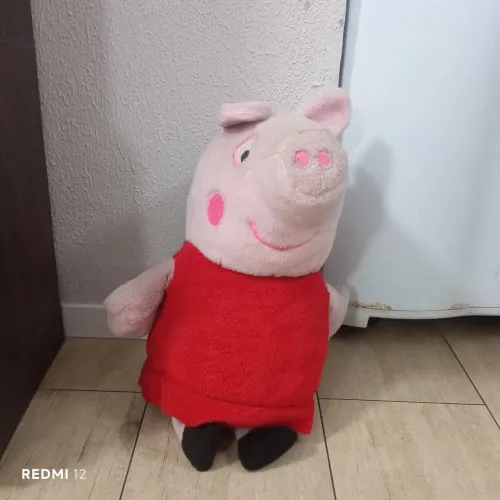 Peppa pig grande de pelúcia USADO (62 cm)
