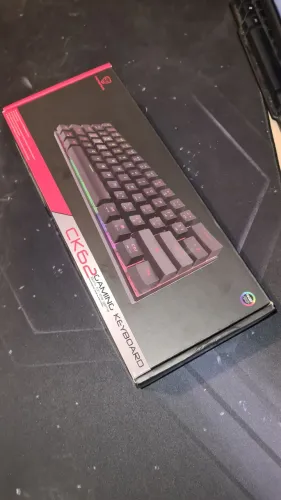 Teclado Mecânico CK62 Novo