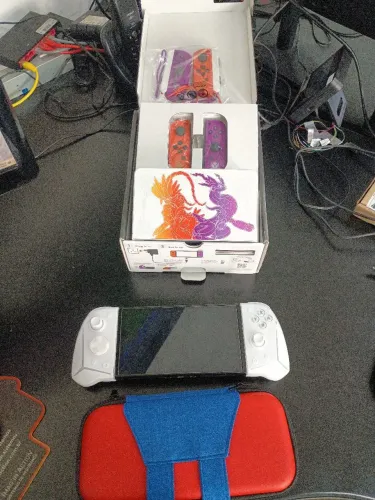 Desbloqueado Nintendo switch oled versao pokemon leia