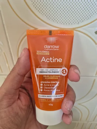 Sabonete facial Actine 