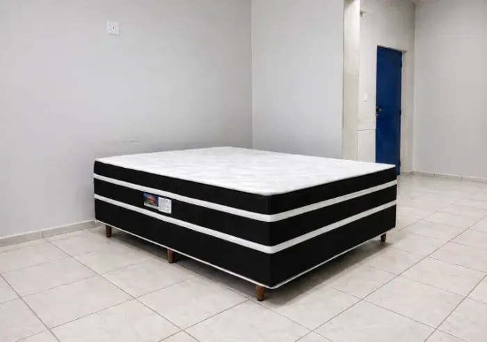 KIT CAMA BOX COM CABECEIRA DIRETO DA FÁBRICA 