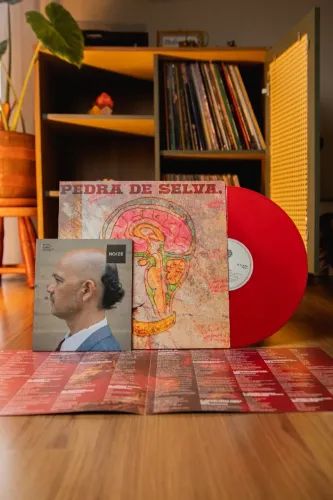 LP Curumin Pedra de Selva Noize Record Club c/ revista