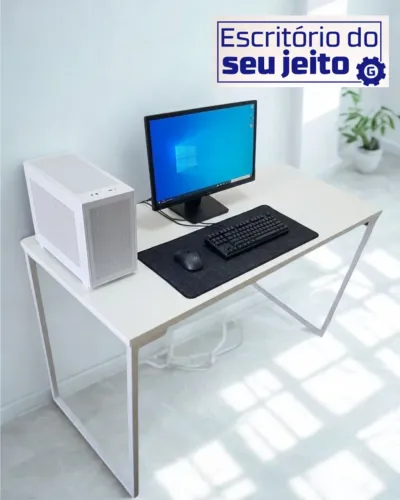 Mesa Industrial NOVA Birô Multiuso para Notebook Computador de Estudo Home Office Gamer