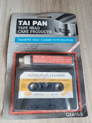 Limpador de Cabeçote de Fita Cassete Lacrado