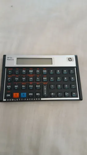 Calculadora científica HP 12c Platinum