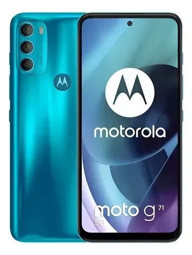 CELULAR MOTO G71 5G AZUL EM PERFEITO ESTADO