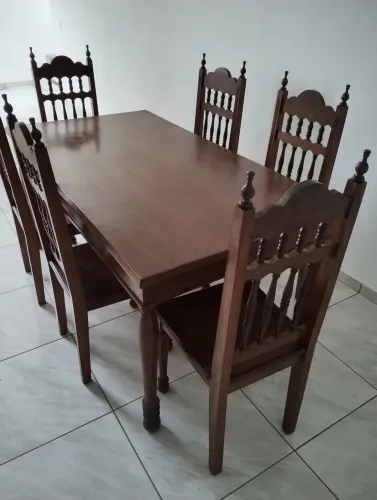 Jogo de mesa sucupira (entrego na região BH)