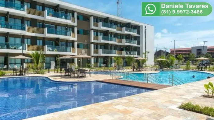 Apartamento de 2 quartos em Muro Alto