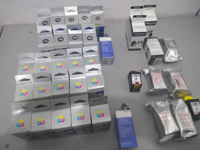 Lote de Cartuchos Lexmark Preto & Colorido (Vencidos)