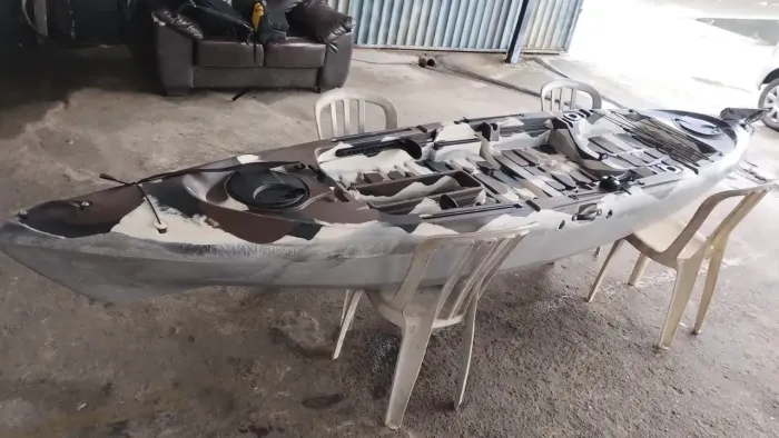 Caiaque Caiman 125 PRO com Leme 