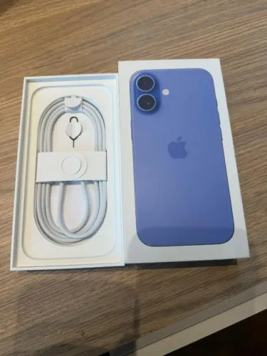 OPORTUNIDADE - IPHONE 16 AZUL 128GB ESTADO DE ZERO