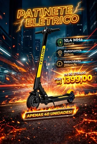 Patinete Elétrico Yellow