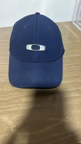 boné oakley metal gascan azul marinho