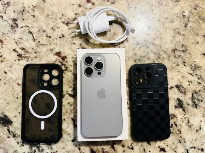 Vendo ou troco iPhone 15 pro Novo!