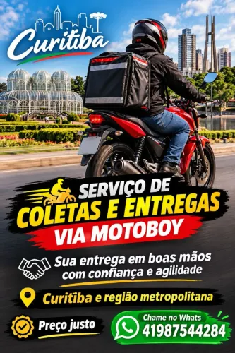 Presto serviço de motoboy