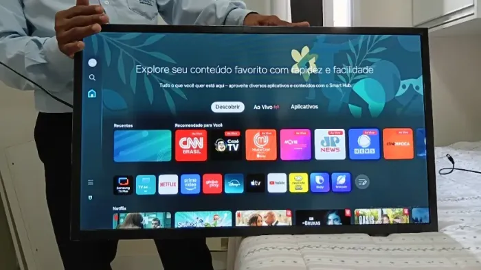 TV Samsung 32 com 09 meses de uso