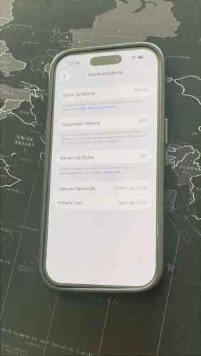 iPhone 16 Pro 96% Bateria
