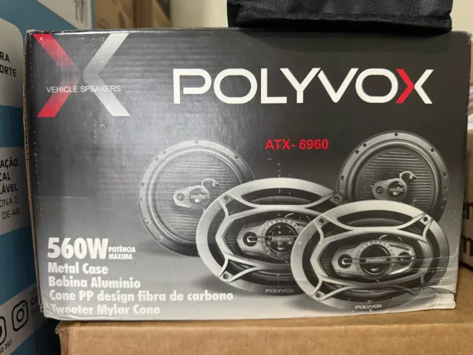 Auto falante polyvox (NOVO)