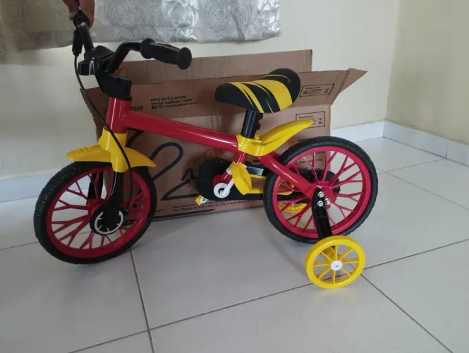 Bicicleta Infantil Aro 12 Nathor Masculino 