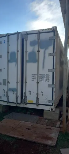 Container 40 Pés 12 metros para resfriado e congelado