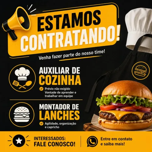 Estamos contratando 