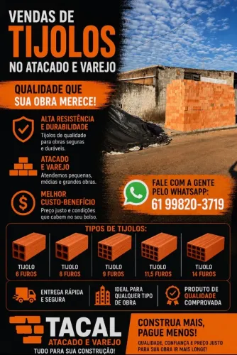 Tijolo  tijolos para  sua obra 