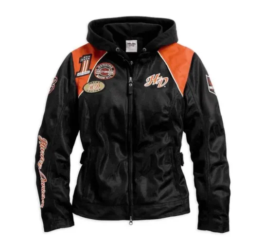 Jaqueta Feminina 3 Em 1 Original Harley Davidson