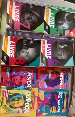 Kit Livros Sistema Ético Ensino Médio - LIVRE 5 ao 8 + Trilhas de Aprofundamento