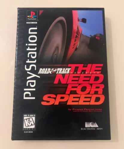 Need for Speed Longbox para PS1 Original Americano Completo
