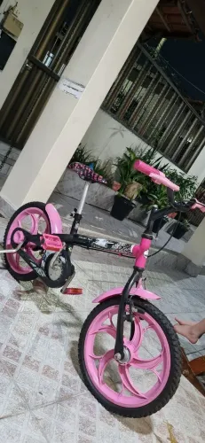 Bicicleta Caloi infantil feminina Monster High