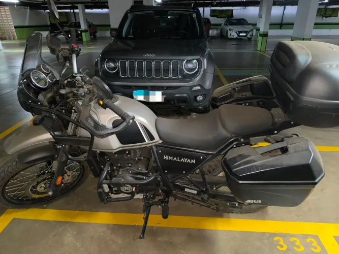 IMPERDÍVEL! ROYAL ENFIELD HIMALAYAN 411 2023 ? PREÇO DE TABELA FIPE + VÁRIOS ACESSÓRIOS!