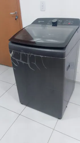 Máquina de lavar Brastemp 12kg inox