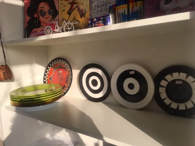 Pratos decorativo