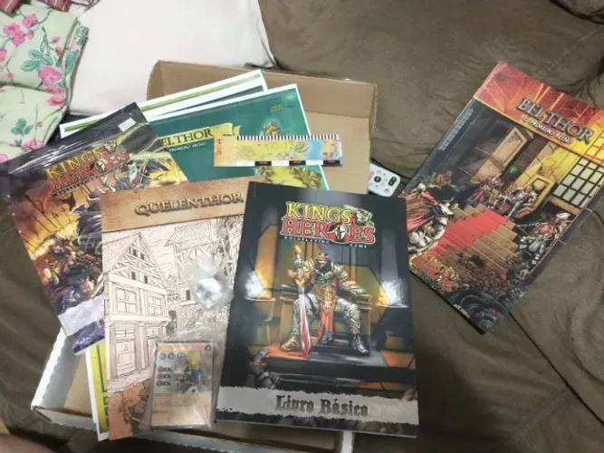 RPG - Kings and Heroes - Pacote completo!!!