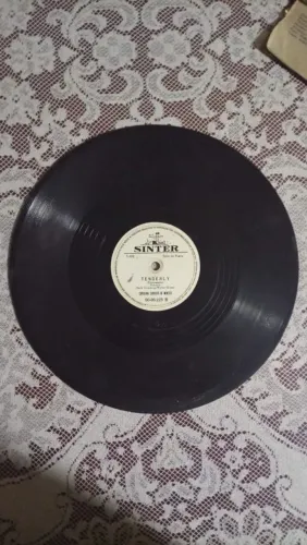 Discos Para Gramofone: Piano Solo Terderly - Fox Trot - Jack Lawrente - Carolina Cardoso