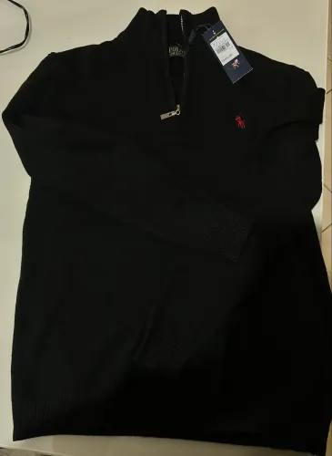 suéter polo ralph lauren preto m
