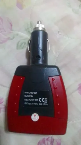 inversor veicular 12/110 150 w de potência produto novo
