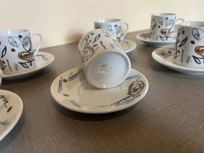 Conjunto de xícaras para café